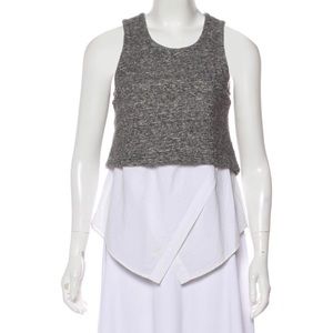 Derek Lam 10 Crosby sleeveless draped top